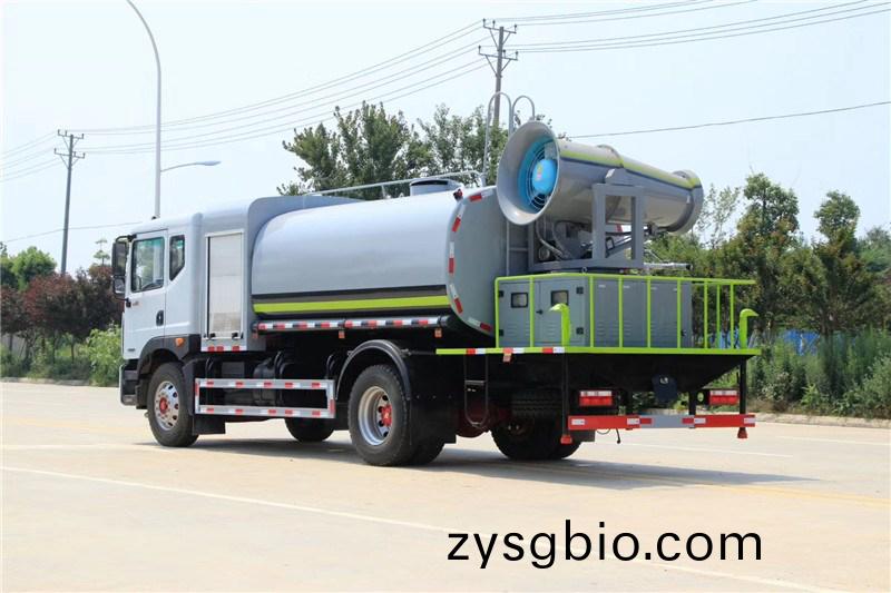 國(guo)六東風D9 10噸圓鑵(guan)抑塵(chen)車