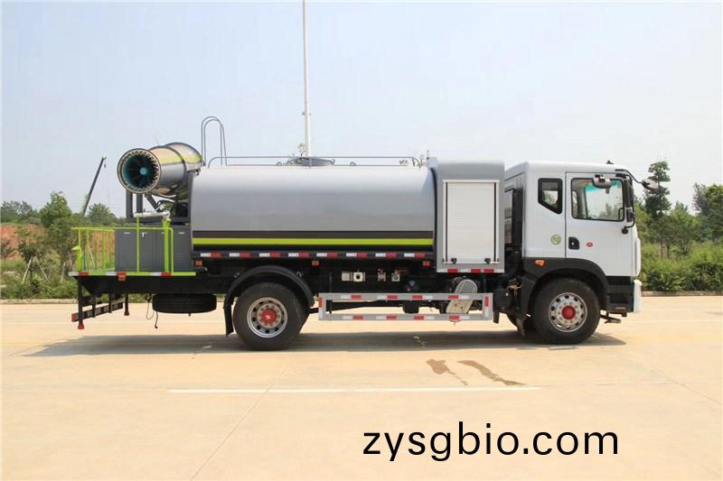 國六(liu)東風(feng)D9 10噸圓鑵抑塵車