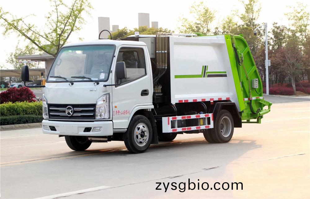 國六4立(li)方 藍牌凱馬 壓縮垃圾車