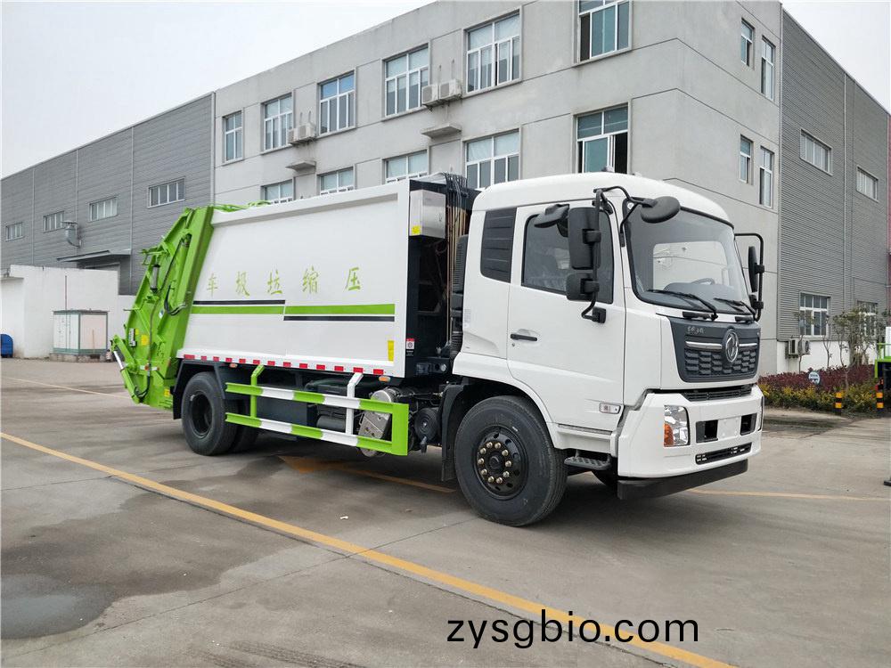 國六14立方東風天錦 壓縮垃圾車