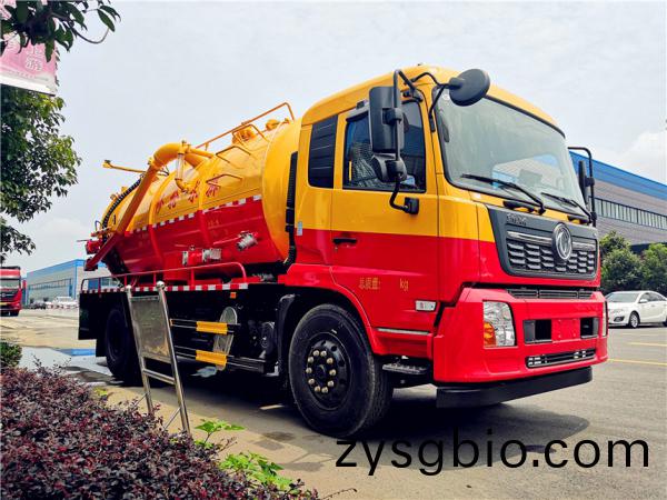 天錦15方清洗吸汚車