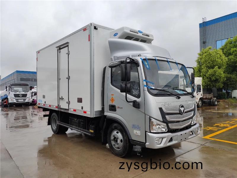 國六(liu)福田歐馬可4米2冷藏車